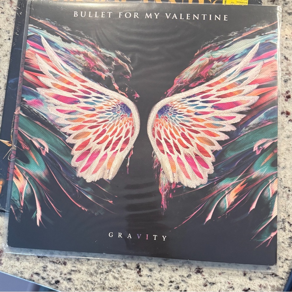 Bullet For My Valentine 'Gravity' Vinyl Album - Colorful Wing Art